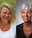 Professor Helle Neergaard and Associate Professor Sarah Robinson win the award for ‘Best Paper’ at this year's European Entrepreneurship Education Conference. Photo: AU Foto
